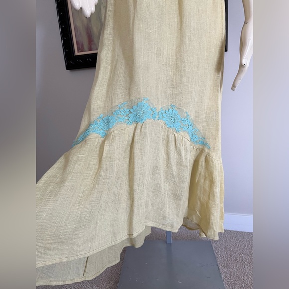 Vanita Rosa – Nureva Linen High-Low Dress - Picture 10 of 13